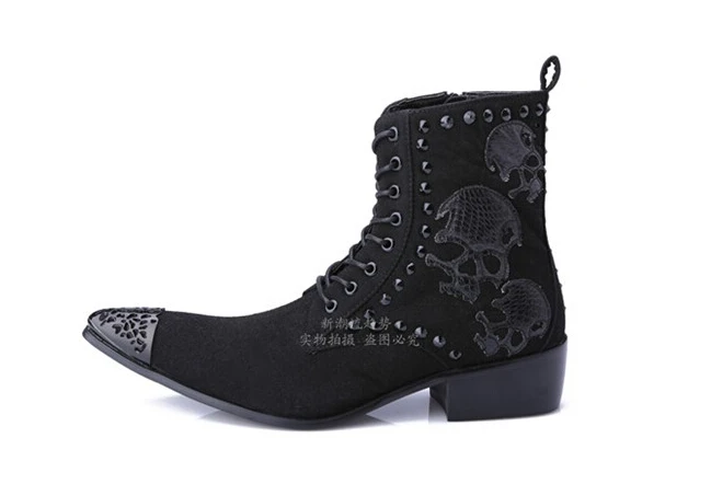 Европейский стиль Новинка сезон осень-зима ботильоны с высоким голенищем