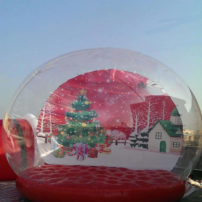 Надувной шар-Снежинка или надувной снежный купол диаметром 2 м шар для выставки