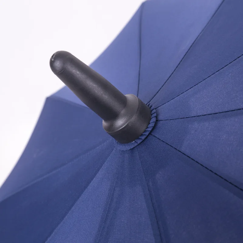 Большой сильный зонт для мужчин и женщин автоматический ветрозащитный черный
