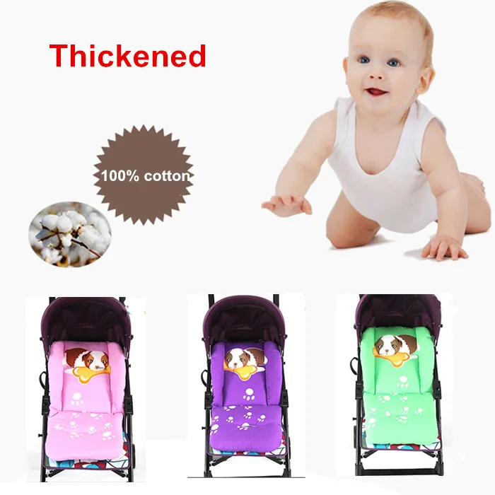 Удобная подушка для детской коляски подкладка хлопковый коврик толстое