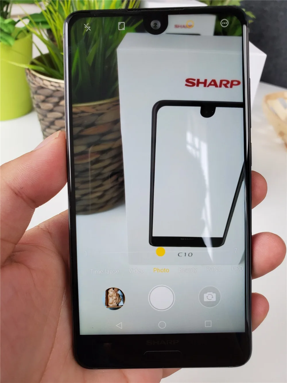 Смартфон SHARP AQUOS S2 C10 5,5 дюймов FHD+ SDM630 восьмиядерный 2,2 ггц 4 гб озу 64 гб пзу 2700 мач 4G FDD_LTE