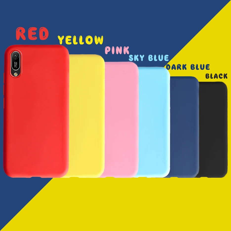 Силиконовый мягкий чехол для Huawei Y7 Y6 Prime Pro 2019 Y3 Y5 2017 2018 Ультратонкий накладка