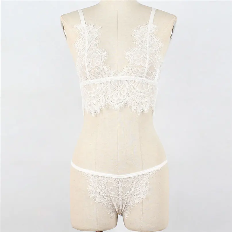 Женское нижнее белье с буквенным принтом цельное лоскутное сексуальное набор из