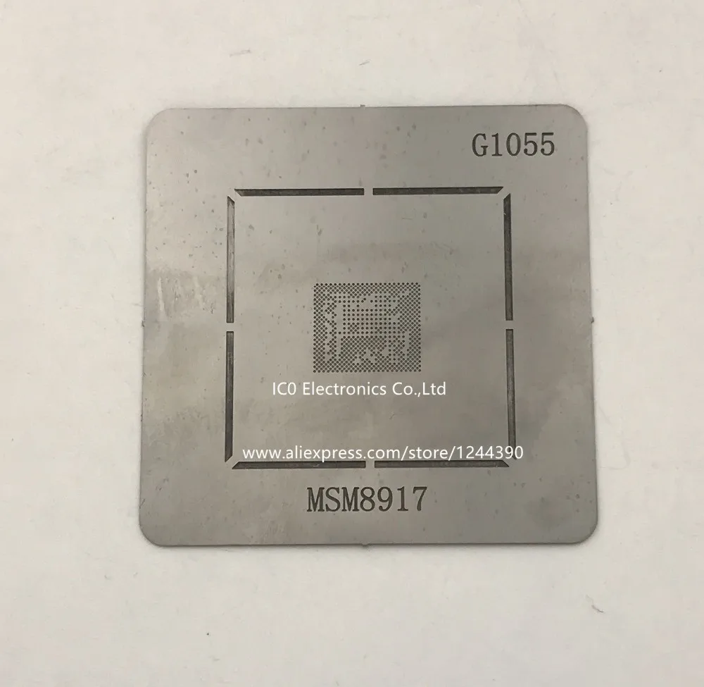 Трафарет для ЦП MSM8917 BGA трафарет прямого нагрева G1055|template stencil| |