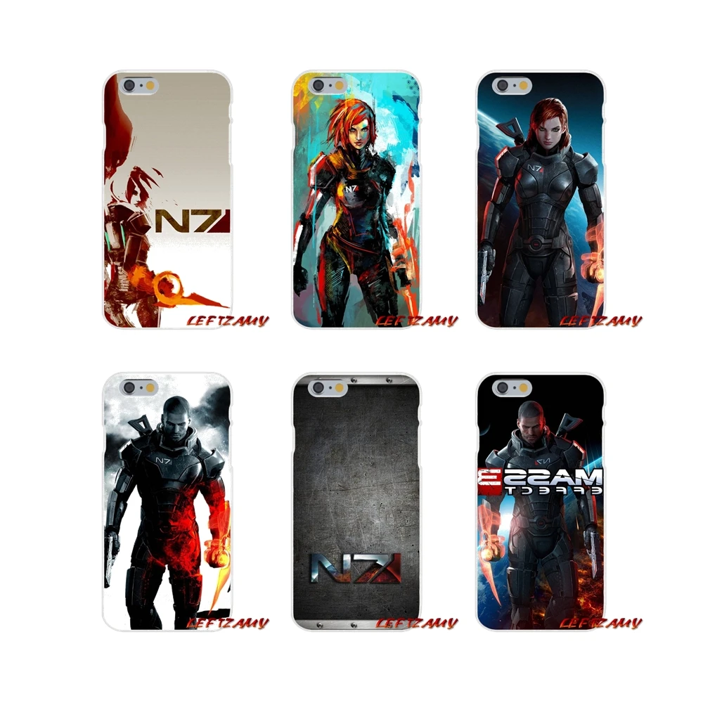 N7 Mass Effect 3 аксессуары телефон оболочки чехлы для Samsung Galaxy S3 S4 S5 мини S6 S7 край S8 S9 Plus