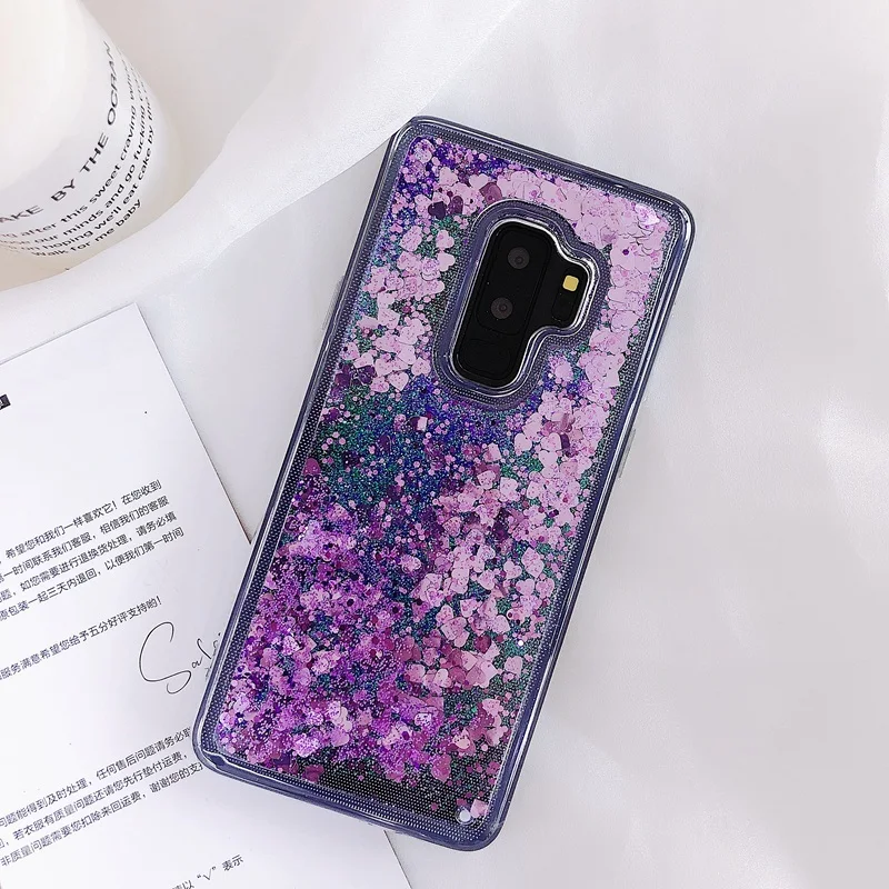Жидкостный Мягкий силиконовый чехол для телефона для Samsung Galaxy S8 S9 S10 плюс S7 край J4 J6 J8 A6 A7 A8 A9 J3 J5 J7 A3 A5 A7