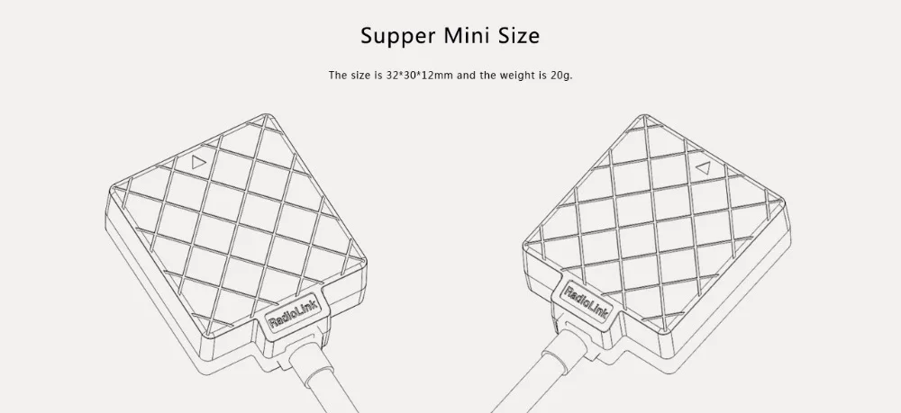 Radiolink Mini PIX M8N GPS управление полетом Вибрация Демпфирование программным