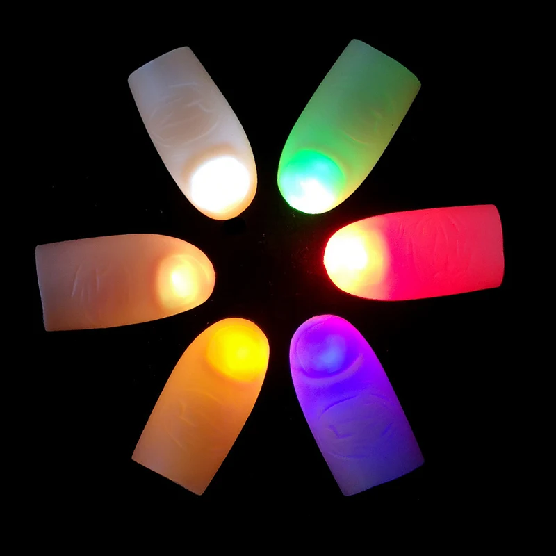 Thumbs Led Light Magic специальный реквизит для фокусов лампочка на большой палец игрушки