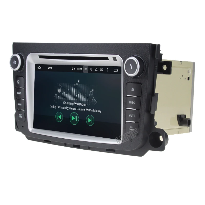 Автомагнитола 2 Din Android 10 для Mercedes Benz Smart Octa Core 4 Гб ОЗУ 64 ПЗУ радио автомобильный DVD
