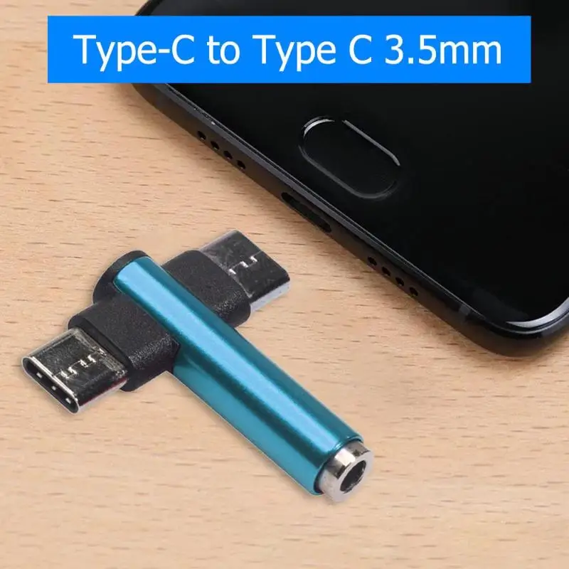 2 в 1 тип c до 3 5 мм аудио преобразователь для наушников USB C зарядный адаптер