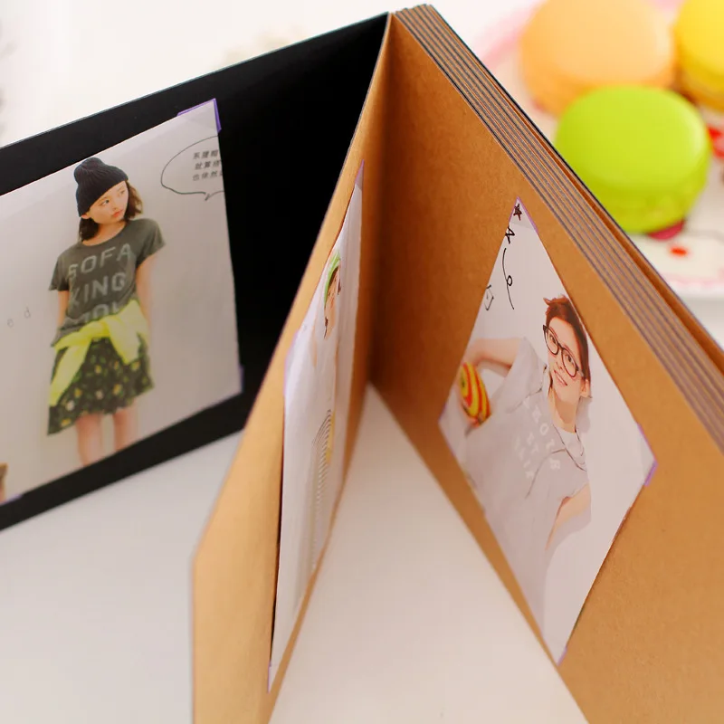 Diy Tower Photo Album Wedding Child Family Memory Scrapbook Sticky Type Lovers Birthday Gift | Дом и сад