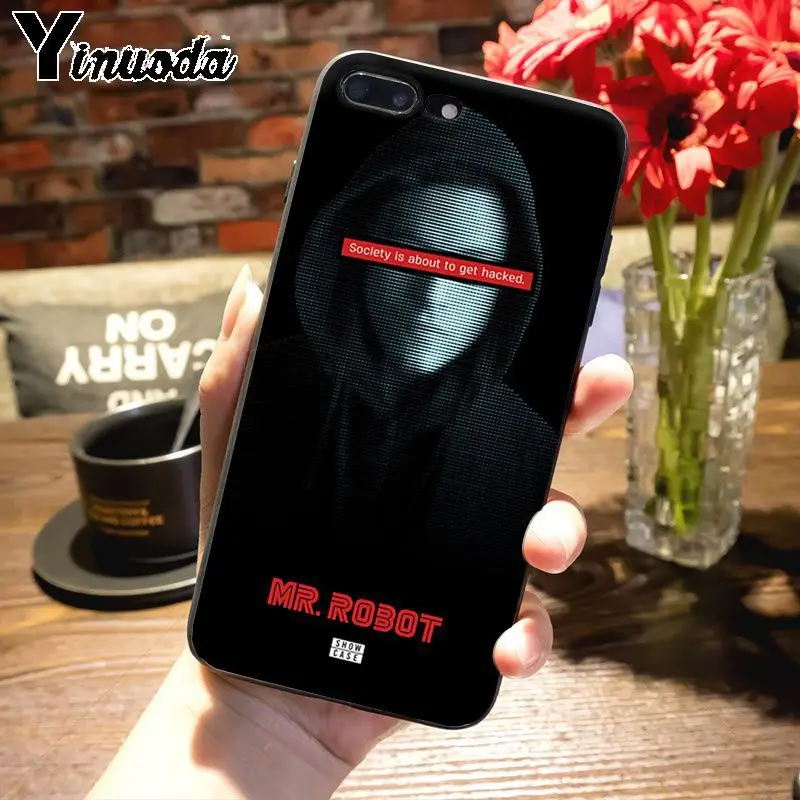 Чехол для телефона Yinuoda USA TV Mr Robot xiaomi mi 8 9 9t 10pro A1 A2 redmi 7 8a 9a note5 note7 note8pro 8t note9s