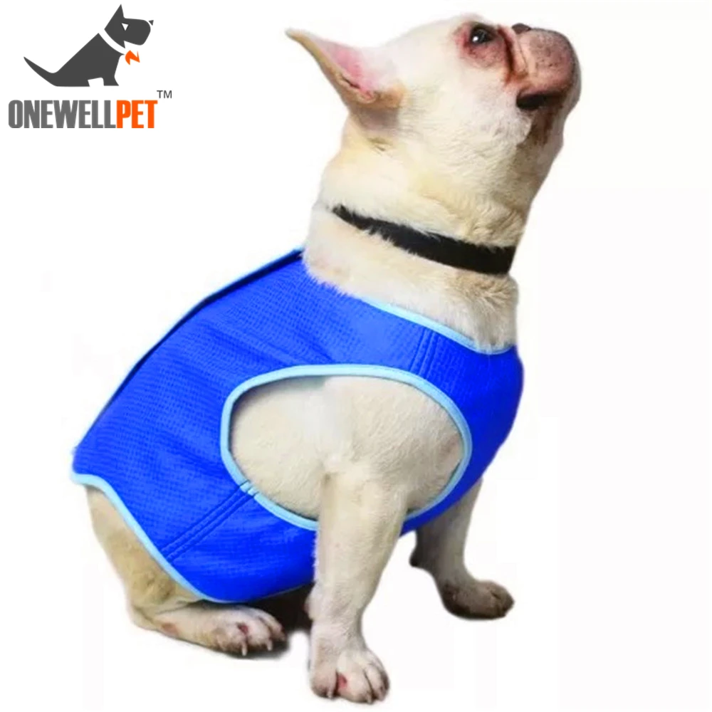 Pet охлаждающая летняя куртка для собаки охлаждающая продукция PVA собачья упряжь, для домашних животных Ошейники большая собачка безопасная для здоровья лед водит шею XS до L Размер