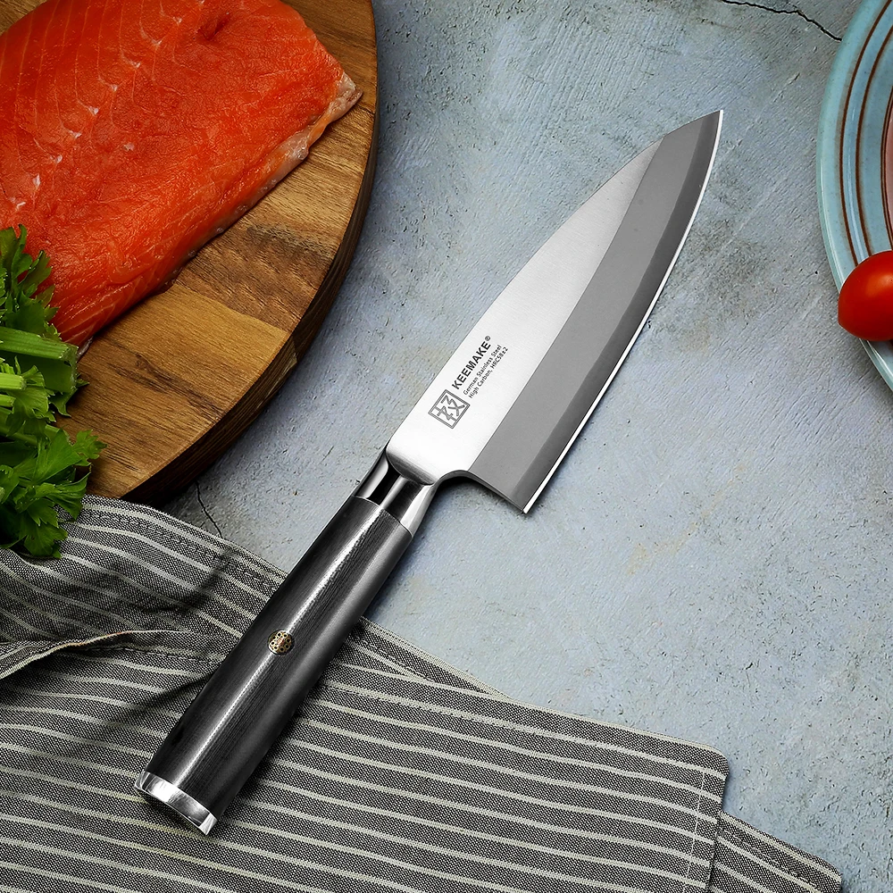SUNNECKO 8 25 &quot/6 5&quot Деба шеф-повар Ножи сашими ножи Пособия по немецкому языку 1 4116