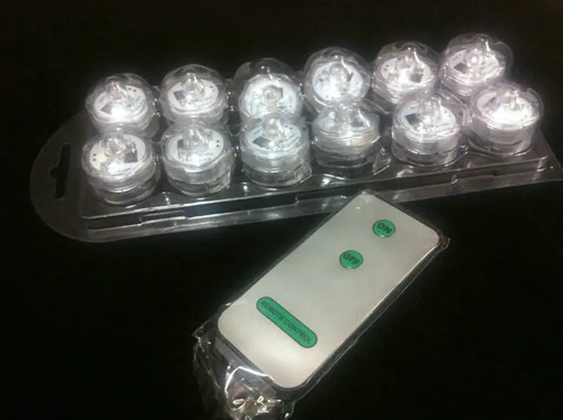 100 шт. погружных чая СИД светильник w/пульта дистанционного управления