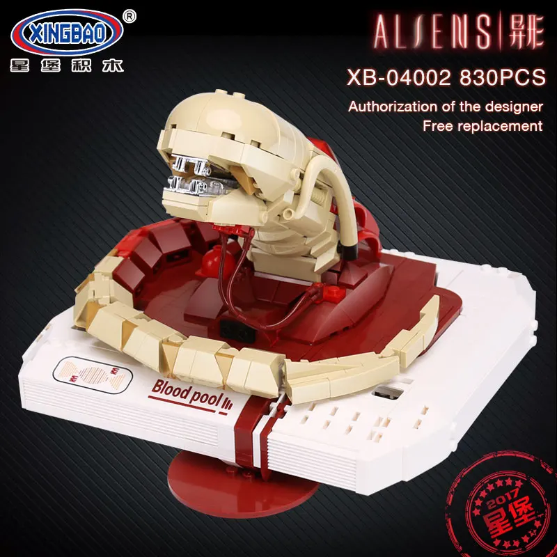 Xingbao 04002 830 шт. оригинальный креативный фильм серии MOC новый набор инопланетянина