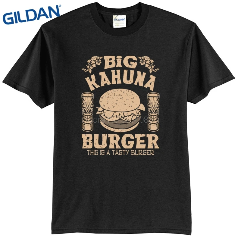 2017 Для мужчин модная футболка Big Kahuna Burger Новая мода брендовая одежда настроить