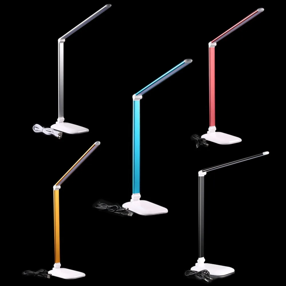 Складная 5 Вт портативная Светодиодная настольная лампа с защитой глаз для детей