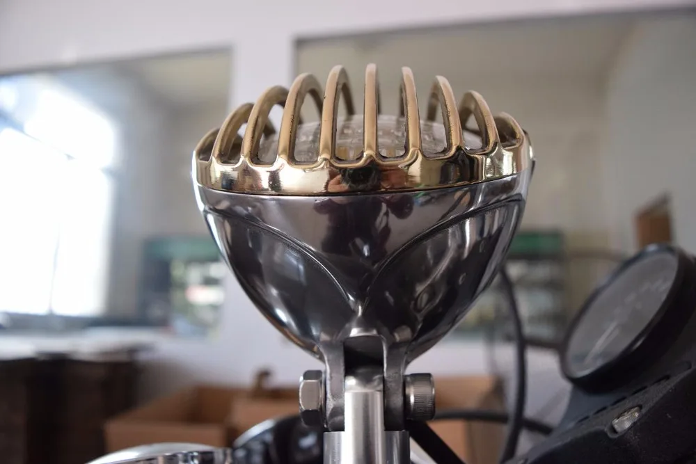 Бесплатная доставка мотоцикл чоппер латунная светодиодная фара уличная крыса