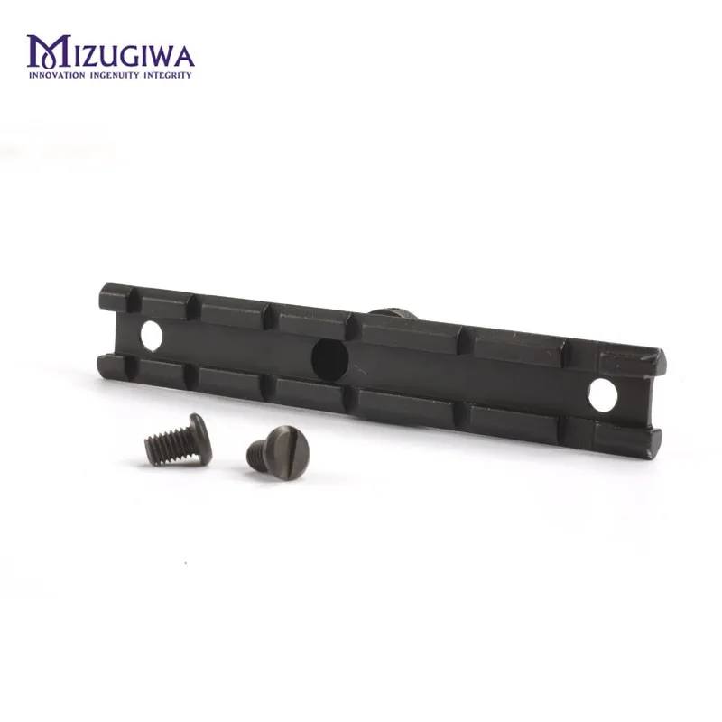 Mizugiwa Тактический 12 слотов плоской вершиной Сфера рейку 20 мм База AR для M4/M16 ручка