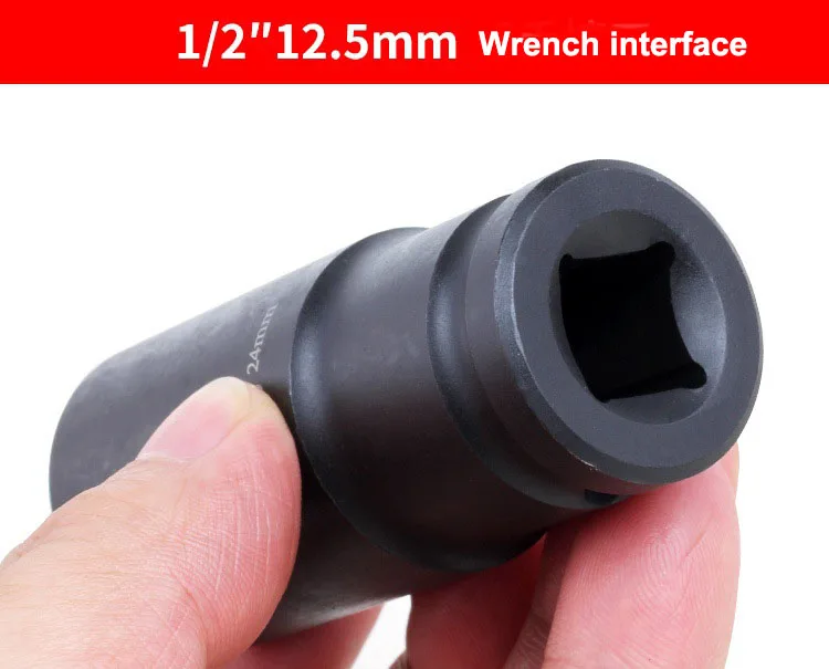 

10pcs 15pcs 1/2" 12.5mm Universal Lengthened wrench socket Pneumatic Socket set Impact Socket Set Auto Repair Wrench Tool