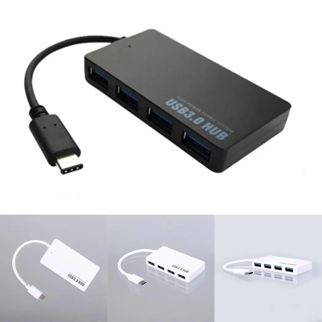 Портативный Мультифункциональный Тип C до 4 usb портов 10 см/3 9 дюйма 5GP/S 3 1