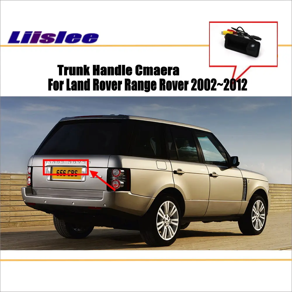 Liislee парковочная камера заднего хода автомобиля для Land Rover Range 2002 ~ 2012 Камера вида HD