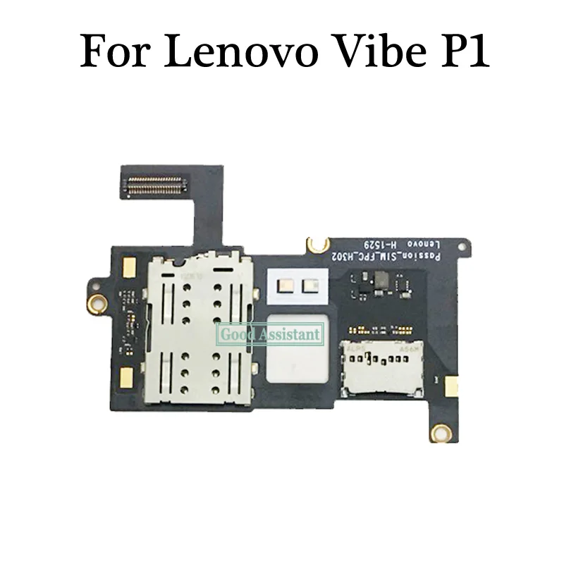 Сим карты Адаптеры для сим карт Lenovo vibe P1 P1c72 P1a42 P1c58 Sim Слот + слот памяти TF PCB