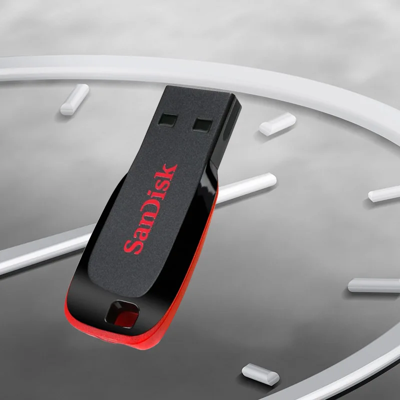SanDisk Cruzer Лезвия CZ50 USB Flash Drive 128 ГБ 64 ГБ 32 Г 16 ГБ 8 ГБ Pen Drives USB 2.0 Поддержка официальная проверки
