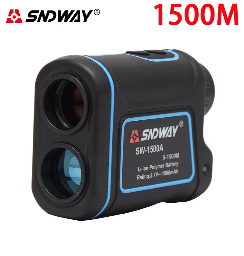 

SNDWAY laser rangefinder hunting monocular telescope 1500M astronomic golf trena laser meter distance measure speed-Height-angle