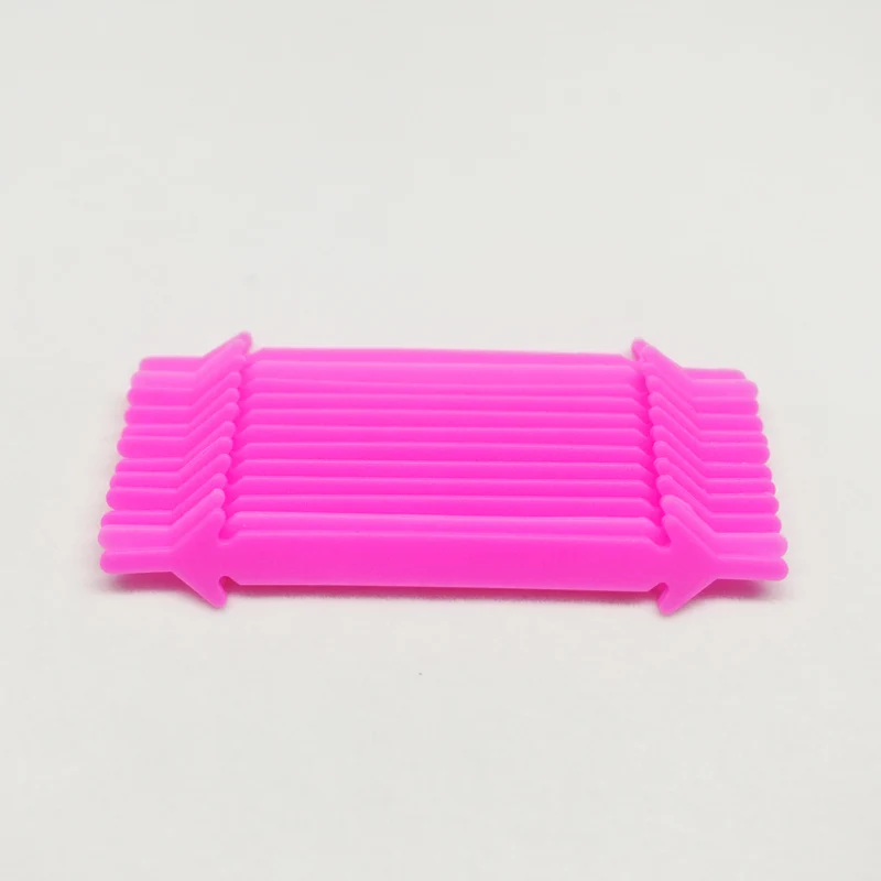 A Pink 12 pcs Эластичные шнурки без завязок ленивый безопасный силиконовые шнурки для обуви унисекс эластичные силиконовые шнурки 3 стиля 12/16 шт./партия 1/3/8 Размер 26 цветов - Цвет: A Pink 12 pcs