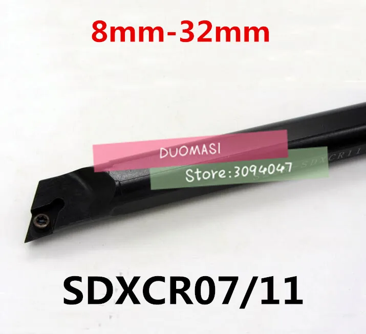 

1PCS S08K-SDXCR07 S10K-SDXCR07 S12M-SDXCR07 S16Q-SDXCR11 S20R-SDXCR11 S25S-SDXCR11 S32T-SDXCR11 8mm-32mm CNC Turning tool