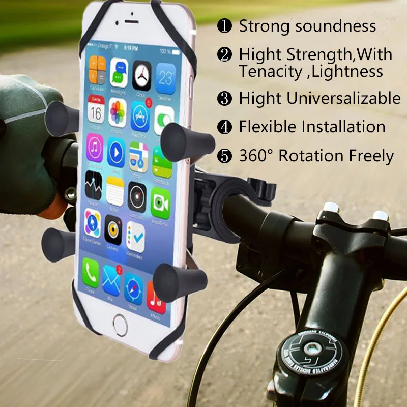 xmxczkj bike phone holder motorcycle handlebar mount holder mobile cell phone stand support for smartphone accessories free global shipping