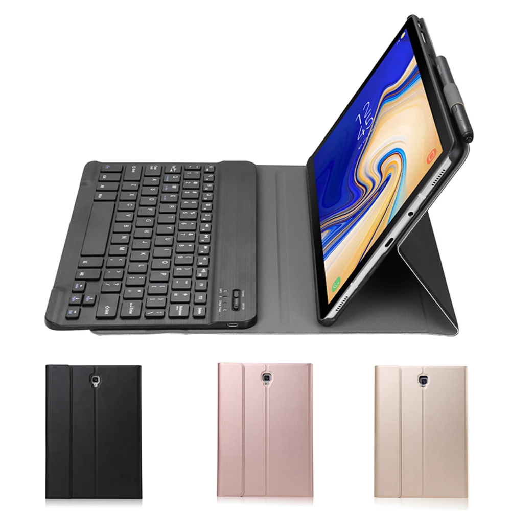 Роскошный тонкий чехол для Samsung Galaxy Tab A A2 10 5 2018 T590 T595 кожаный с подставкой съемная