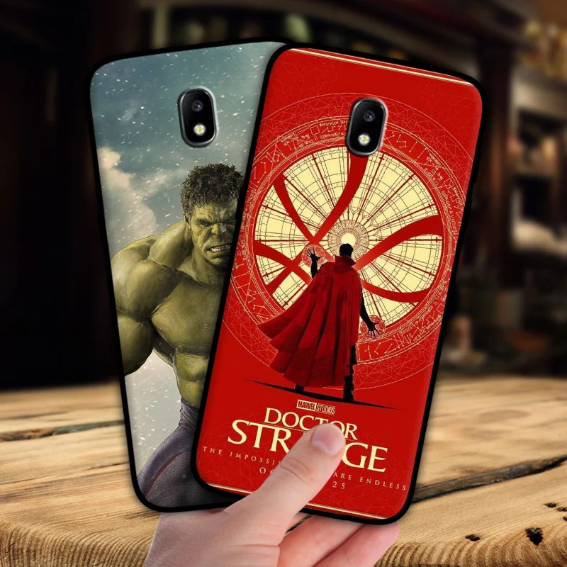 Mosirui для samsung galaxy j5 2017 j5procase Marvel hero Deadpool Spiderman Черная пантера Халк силиконовый