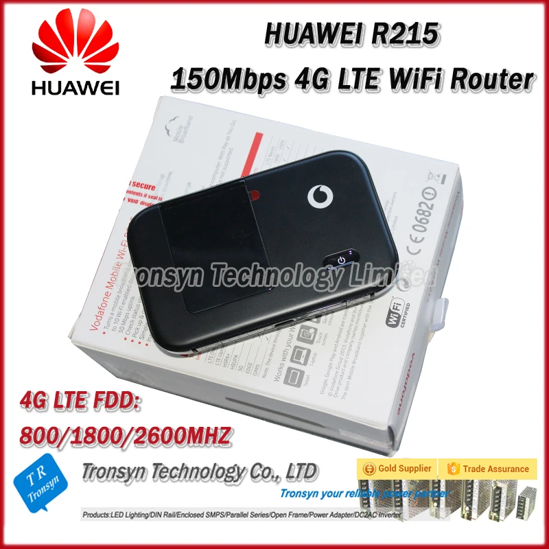 Новый Оригинальный разблокированный Wi-Fi роутер LTE FDD 150 Мбит/с Vodafone R215 4G с
