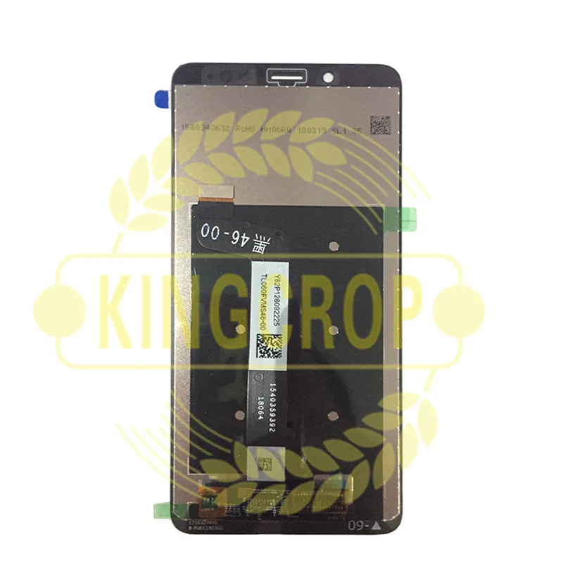 Для Xiaomi Redmi note 5 pro ЖК-экран + цифровой преобразователь сенсорного экрана с рамкой