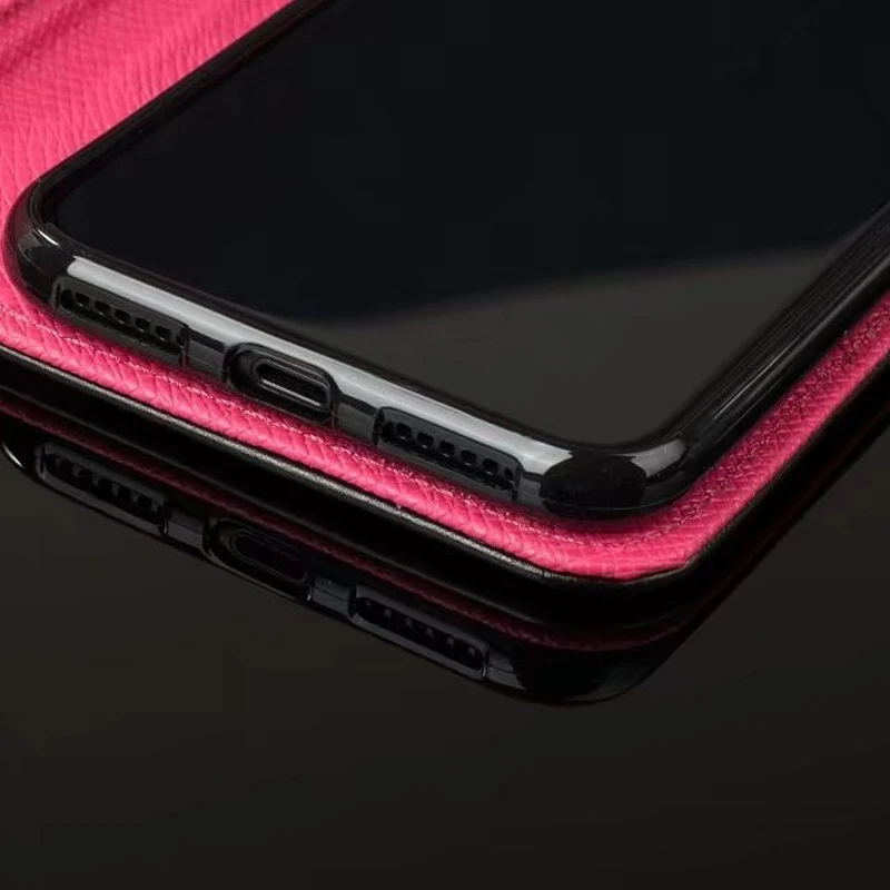 Кожаный бумажник чехол для 6 S плюс 7 8 Plus X Высокое качество Бизнес искусственная