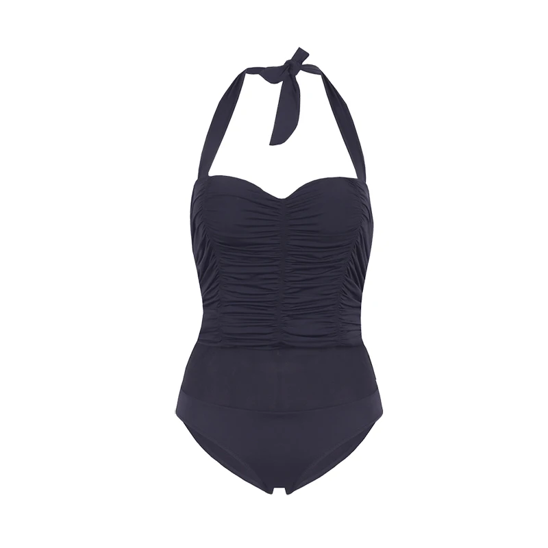 

2018 Plus Size Sports Swimsuit Pleated skirt Top Quality Women Beach Bodysuits Ladies Swimwear One Piece Bathing Suits Swimsuits