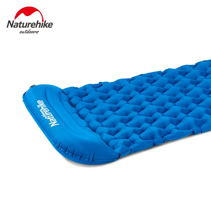 Naturehike Новый Кемпинг коврик Сверхлегкий для сна с подушкой открытый надувной