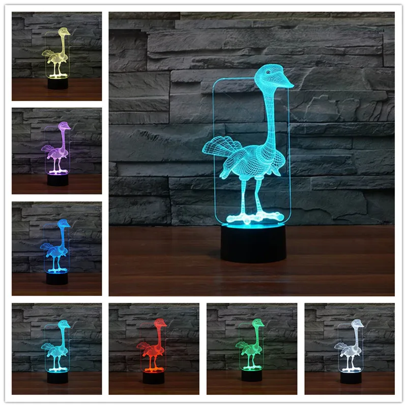 2016 Lamparas 3D Led Настольная лампа настроения для праздника Bulbing свет USB Череп Ironman