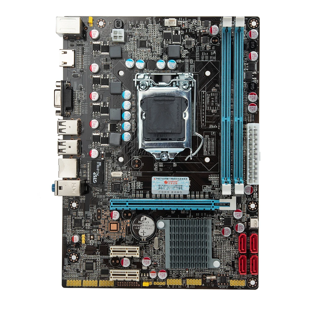 H61 рабочего Материнская плата LGA1155 для i3 i5 i7 Процессор поддержка ddr3 ПАМЯТЬ