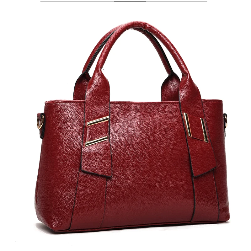 Женские кожаные сумки многофункциональные 2 комплекта известные бренды