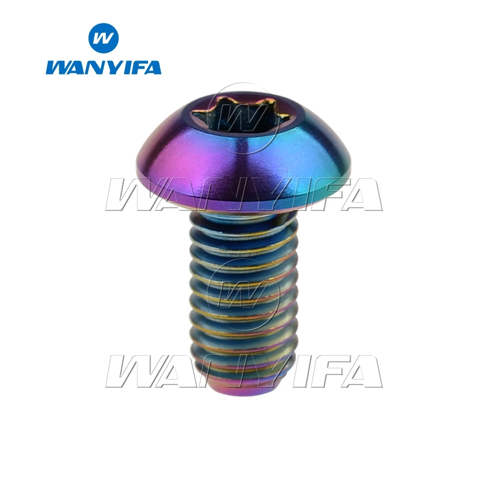 Титановый винт &quotwanifa&quot T25 M5x10mm болт дискового тормоза для велосипедного | Спорт и