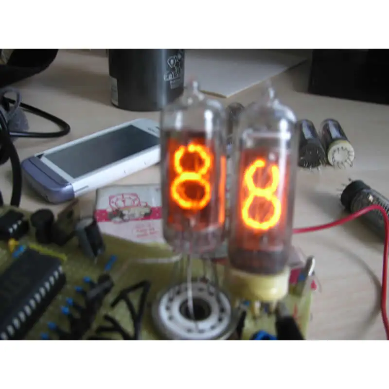 IN14 русский лампа накаливания nixie in14 б/у трубка в основном новая|tube nixie|nixie tube |