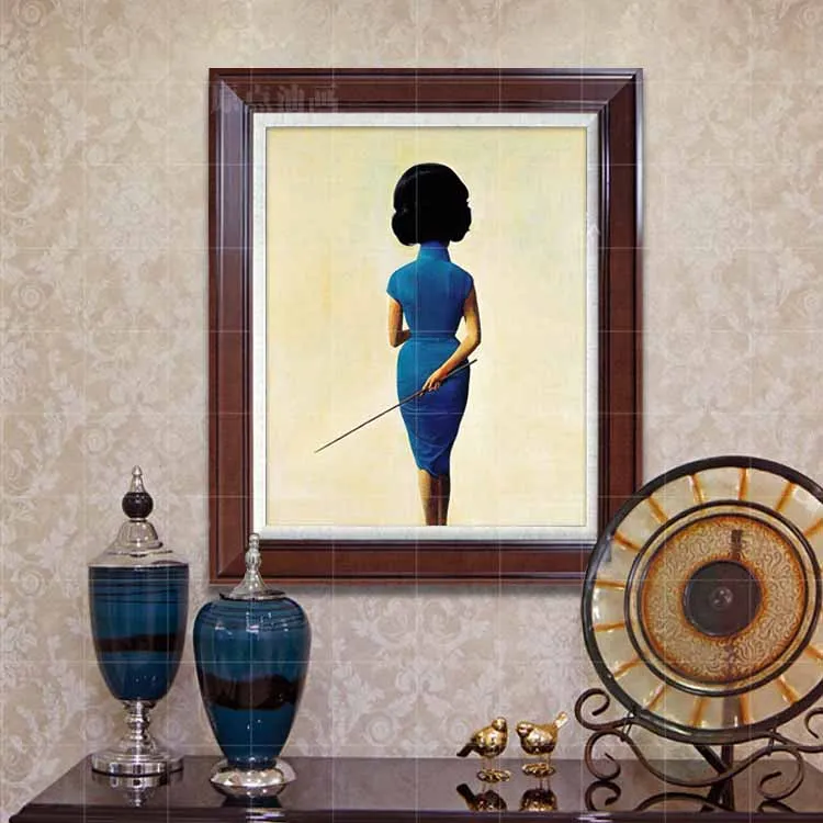 Художественная живопись Miss Lady Ручная роспись Картина маслом Люди Секс Девушка