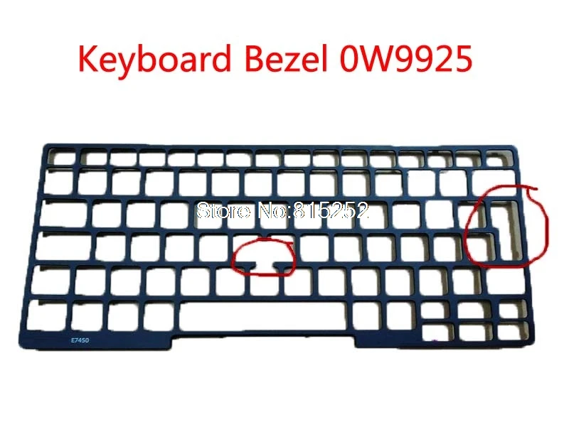 Ободки для клавиатуры ноутбука DELL Latitude E7450 P40G 09FFG3 9FFG3 0295XM 295XM 07G9KK 7G9KK FA13D000I30 0W9925 W9925