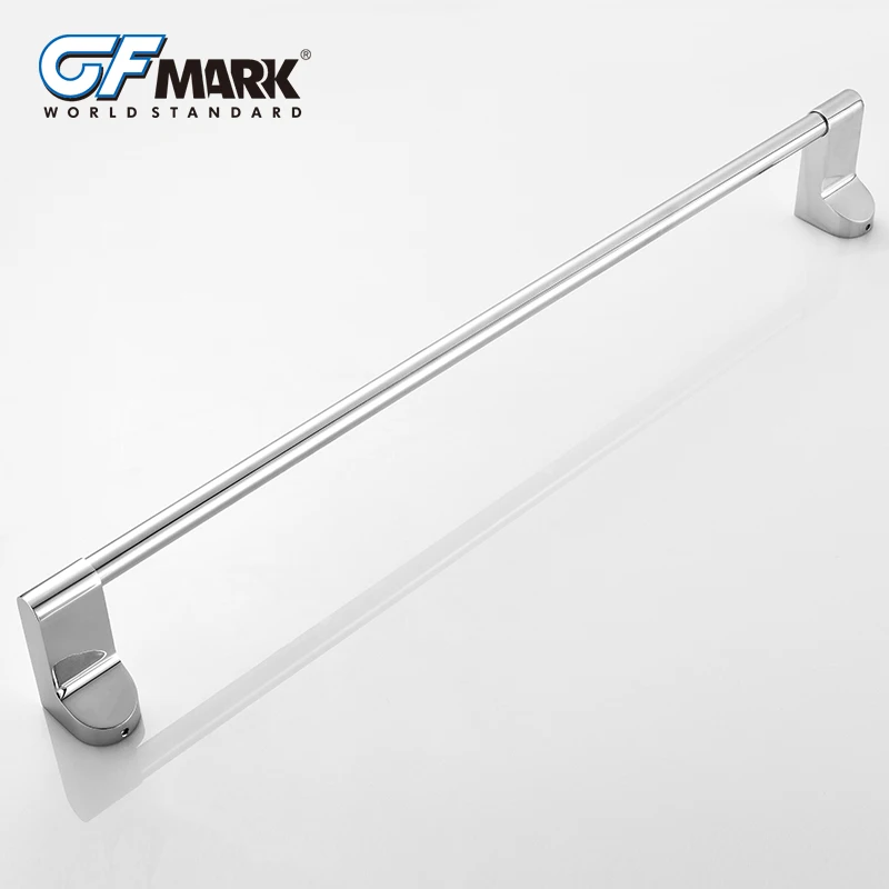 GFmark хромированная вешалка для полотенец настенное крепление ванной комнаты