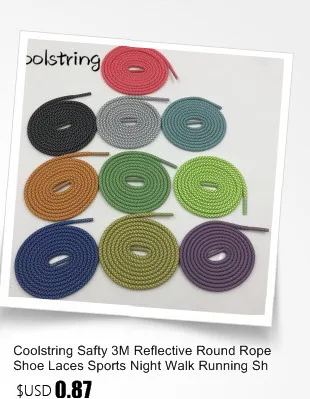 Coolstring 4,0*22 мм, 4 шт., аксессуары для обуви, шнурки для обуви, шнурки для обуви, сменные шнурки для женщин