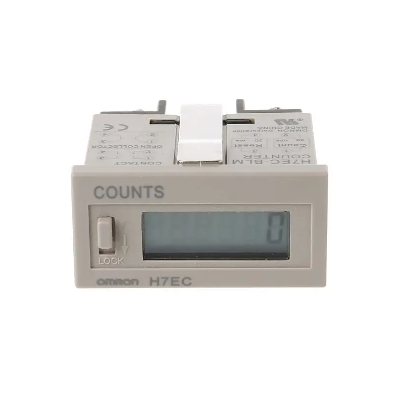 

1Pc H7EC-6 Vending Digital Electronic Counter Count Hour Meter Without Voltage